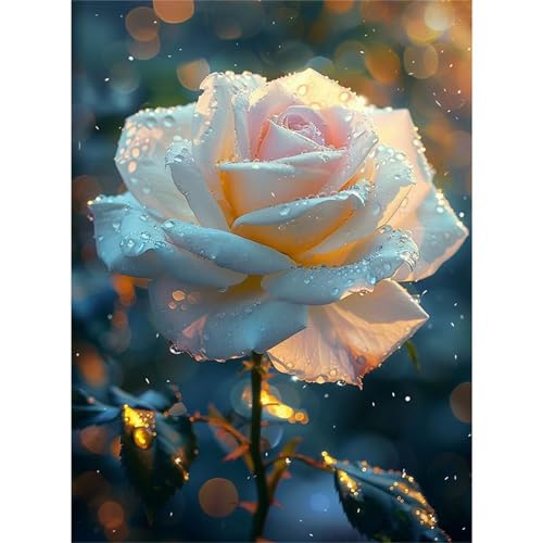 Puzzle für Erwachsene 500 Teile Rosenblütenpflanze, 52 x 38 cm Puzzles für Erwachsene Pädagogisches Spiel Herausforderung Spielzeug 500 Teile, Puzzle Erwachsene Anspruchsvoll von QiHon