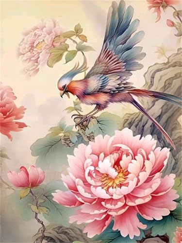 Puzzle für Erwachsene 500 Teile Tier Pfingstrose Blume, 52 x 38 cm Puzzles für Erwachsene Pädagogisches Spiel Herausforderung Spielzeug 500 Teile, Puzzle Erwachsene Anspruchsvoll Puzzle für Erwachsene 500 Teile Tier Pfingstrose Blume, 52 x 38 cm Puzzles für Erwachsene Pädagogisches Spiel Herausforderung Spielzeug 500 Teile, Puzzle Erwachsene Anspruchsvoll von QiHon