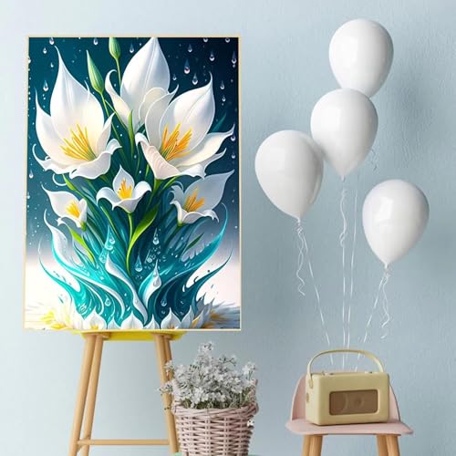 Puzzle für Erwachsene 500 Teile Weiße Blumen, 52 x 38 cm Puzzles für Erwachsene Pädagogisches Spiel Herausforderung Spielzeug 500 Teile, Puzzle Erwachsene Anspruchsvoll Puzzle für Erwachsene 500 Teile Weiße Blumen, 52 x 38 cm Puzzles für Erwachsene Pädagogisches Spiel Herausforderung Spielzeug 500 Teile, Puzzle Erwachsene Anspruchsvoll von QiHon