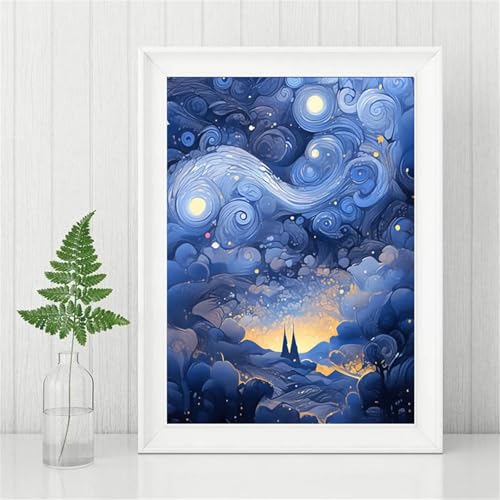 Puzzle für Erwachsene 700 Teile Blauer Sternenhimmel, 52 x 38 cm Puzzles für Erwachsene Pädagogisches Spiel Herausforderung Spielzeug 700 Teile, Puzzle Erwachsene Anspruchsvoll Puzzle für Erwachsene 700 Teile Blauer Sternenhimmel, 52 x 38 cm Puzzles für Erwachsene Pädagogisches Spiel Herausforderung Spielzeug 700 Teile, Puzzle Erwachsene Anspruchsvoll von QiHon