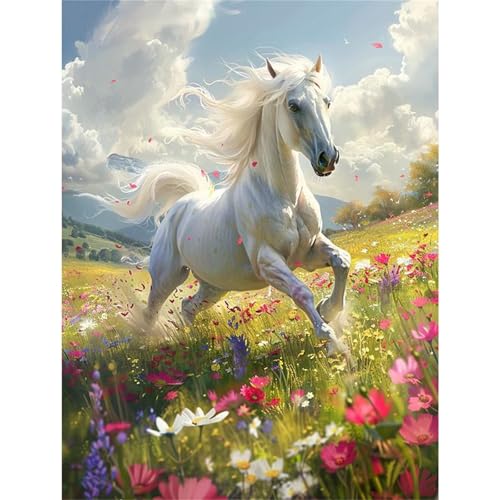 Puzzle für Erwachsene 700 Teile Blume Tier Pferd, 52 x 38 cm Puzzles für Erwachsene Pädagogisches Spiel Herausforderung Spielzeug 700 Teile, Puzzle Erwachsene Anspruchsvoll Puzzle für Erwachsene 700 Teile Blume Tier Pferd, 52 x 38 cm Puzzles für Erwachsene Pädagogisches Spiel Herausforderung Spielzeug 700 Teile, Puzzle Erwachsene Anspruchsvoll von QiHon