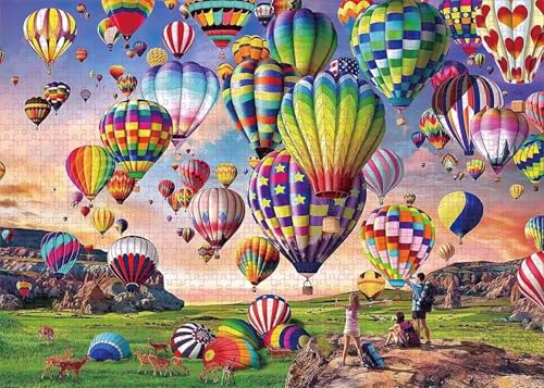 Puzzle für Erwachsene 700 Teile Heißluftballon, 52 x 38 cm Puzzles für Erwachsene Pädagogisches Spiel Herausforderung Spielzeug 700 Teile, Puzzle Erwachsene Anspruchsvoll Puzzle für Erwachsene 700 Teile Heißluftballon, 52 x 38 cm Puzzles für Erwachsene Pädagogisches Spiel Herausforderung Spielzeug 700 Teile, Puzzle Erwachsene Anspruchsvoll von QiHon