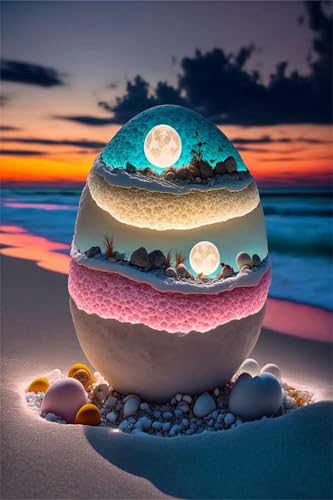 Puzzles für Erwachsene 120 Teile, Colorful Pebbles Artwork Puzzle 25 x 20 cm, Bunte DIY-Puzzles für Heimdekoration Familienpuzzle für Einsteiger und Kinder von QiHon