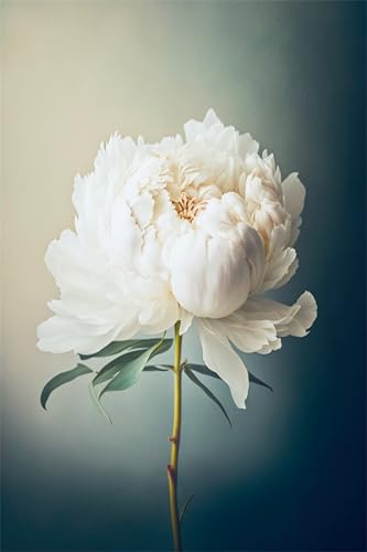 Puzzles für Erwachsene 1200 Teile, White Roses Artwork Puzzle 75 x 50 cm, Bunte DIY-Puzzles für Heimdekoration Familienpuzzle für Einsteiger und Kinder von QiHon
