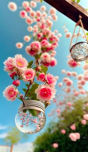 Puzzles für Erwachsene 300 Teile, Rosa Blumen Vase Artwork Puzzle 40 x 28 cm, Bunte DIY-Puzzles für Heimdekoration Familienpuzzle für Einsteiger und Kinder von QiHon