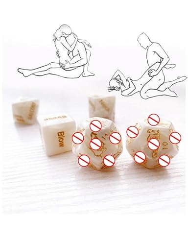 QiKKago 5 In 1 Mode WeißE WüRfel Spiel, Indoor Essential Spiel, Verschiedene Funktionen - D11 von QiKKago