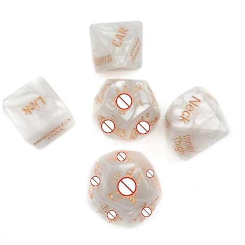 QiKKago 5 Multifunktionale Einzigartige Plastik WeißE Spiele WüRfel, Kreative Handlung Anleitung, BrettspielgeräTe -D18 QiKKago 5 Multifunktionale Einzigartige Plastik WeißE Spiele WüRfel, Kreative Handlung Anleitung, BrettspielgeräTe -D18 von QiKKago