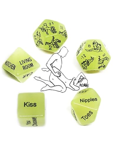QiKKago 5 Plastik GrüN Fluoreszierende Multifunktion Spiel WüRfel FüR Die Nacht, Reise Notwendiges ZubehöR -D29 QiKKago 5 Plastik GrüN Fluoreszierende Multifunktion Spiel WüRfel FüR Die Nacht, Reise Notwendiges ZubehöR -D29 von QiKKago