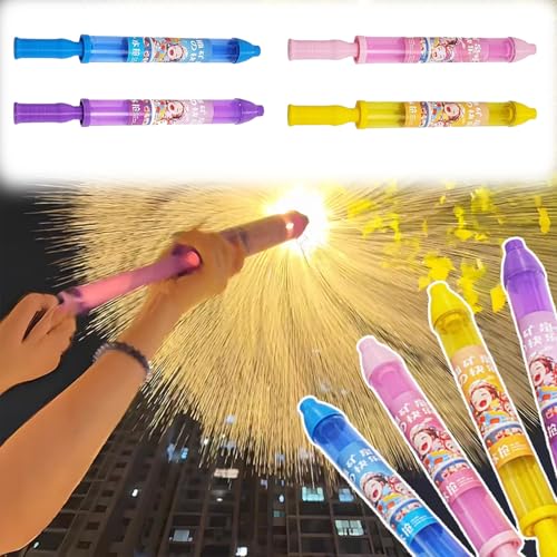 4PCS Firework Water Gun, Fireworks Water Spray Toy, Pink Water Gun for Bathing, Pool, Party von Qiamia