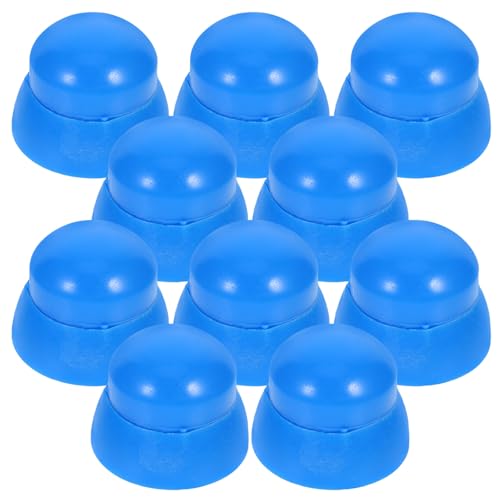 QianShi 10 Stück Spielplatz-Mutterkappen für Spielplatzausrüstung, Mutter, Kunststoff, Schraubenkappen, Outdoor-Spielplatz-Mutterschutzabdeckungen, Befestigungen für Kinder, Spielrutsche, Zubehör von QianShi