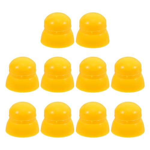 QianShi 10 Stück Spielplatz-Mutterkappen für Spielplatzausrüstung, Mutter, Kunststoff, Schraubenkappen, Outdoor-Spielplatz-Mutterschutzabdeckungen, Befestigungen für Kinder, Spielrutsche, Zubehör von QianShi