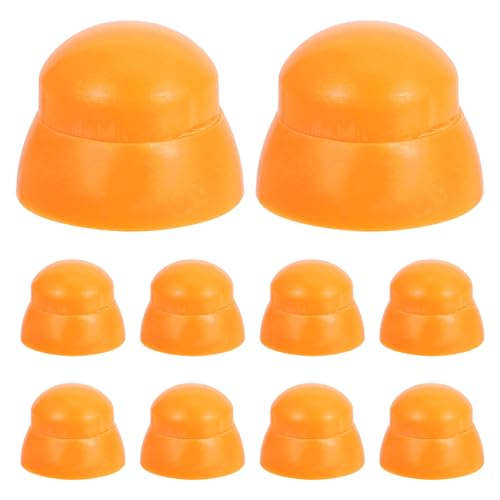 QianShi 10 Stück Spielplatz-Mutterkappen für Spielplatzausrüstung, Mutter, Kunststoff-Schraubenkappen, Outdoor-Spielplatz-Mutterschutzabdeckungen, Befestigungen für Kinder, Spielrutsche, Zubehör von QianShi