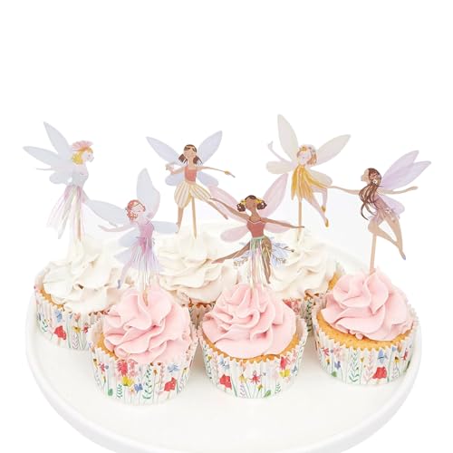 24 Stück Feen Geburtstag Deko,Muffin Deko,Topper Cupcake,Kuchen Toppers Cake Dekoration,Blumen Kinder Party,Fee Tortendeko Ballerina,für Muffins Magier Mädchen,Kuchendeko,Cupcake-Dekoration 24 Stück Feen Geburtstag Deko,Muffin Deko,Topper Cupcake,Kuchen Toppers Cake Dekoration,Blumen Kinder Party,Fee Tortendeko Ballerina,für Muffins Magier Mädchen,Kuchendeko,Cupcake-Dekoration von Qianfeng
