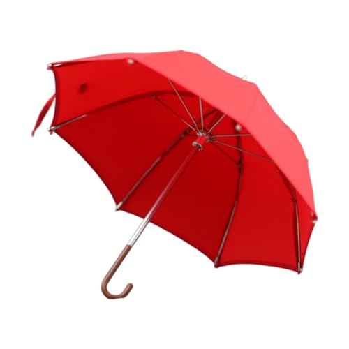 Qianly 1/6 Regenschirmmodell, Mini-Regenschirm, Verkleidung, Cosplay-Kostümteile, Miniatur-Regenschirmmodell für 12-Zoll-Puppenzubehör von Qianly