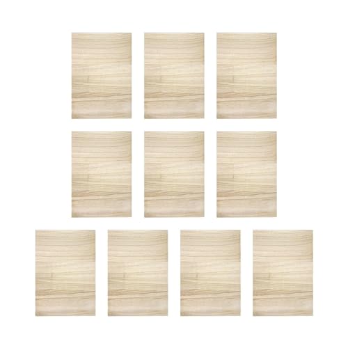 Qianly 10 Stück Holz-Brechbretter, Taekwondo-Bretter, leicht zu brechende Karate-Brechbretter, Dicke 1.2 cm von Qianly