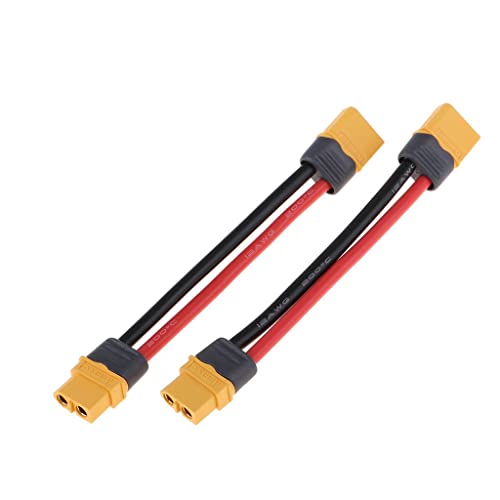 Qianly 10cm Verlängerungskabel mit XT60 Buchse für RC Flugzeugakku 12AWG Qianly 10cm Verlängerungskabel mit XT60 Buchse für RC Flugzeugakku 12AWG von Qianly