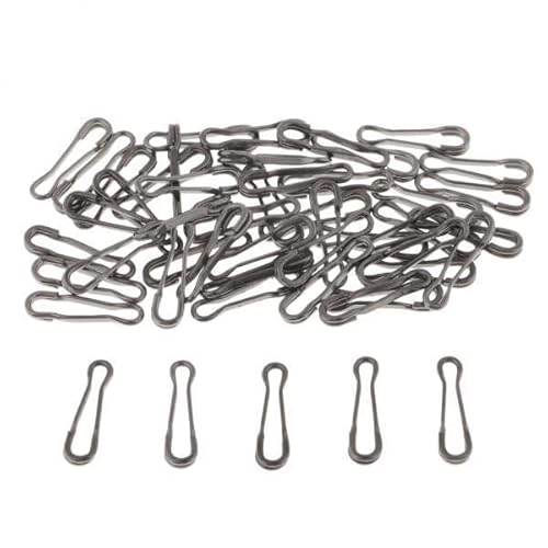 Qianly 10x 50pcs Fischen Schnell ändern Hawaiian Swivels Köder Köder 20mm von Qianly