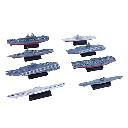 Qianly 8 Stücke Flugzeugträger Modellbausatz für Kinder - Spannendes DIY Schiffspuzzle von Qianly