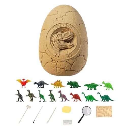Qianly Archäologie Skelett Ausgrabungsset, Dinosaurier Ei für Partygeschenke für von Qianly