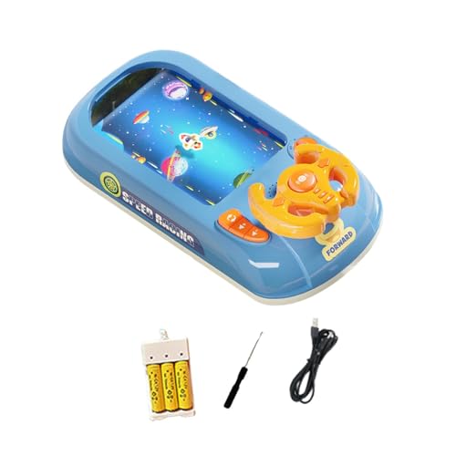 Qianly Auto-Lenkrad-Spielzeug, Lernspiel für Kleinkinder, Blau Qianly Auto-Lenkrad-Spielzeug, Lernspiel für Kleinkinder, Blau von Qianly