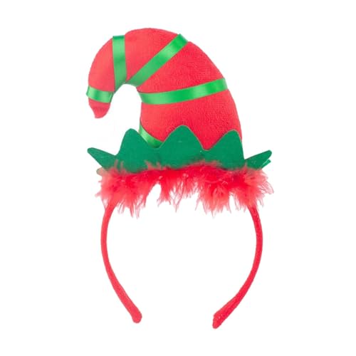 Qianly Haarband für Elfen, Weihnachtsmütze, Party Accessoire für Kinder, Rot Qianly Haarband für Elfen, Weihnachtsmütze, Party Accessoire für Kinder, Rot von Qianly