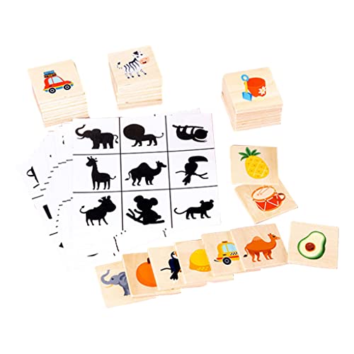 Qianly Holzpuzzles, Montessori Kognitives Spielzeug Fruchterkennungsspiel Qianly Holzpuzzles, Montessori Kognitives Spielzeug Fruchterkennungsspiel von Qianly