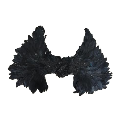 Qianly Indianer-Federkopfschmuck für Cosplay zu Halloween und Bühnenauftritten von Qianly