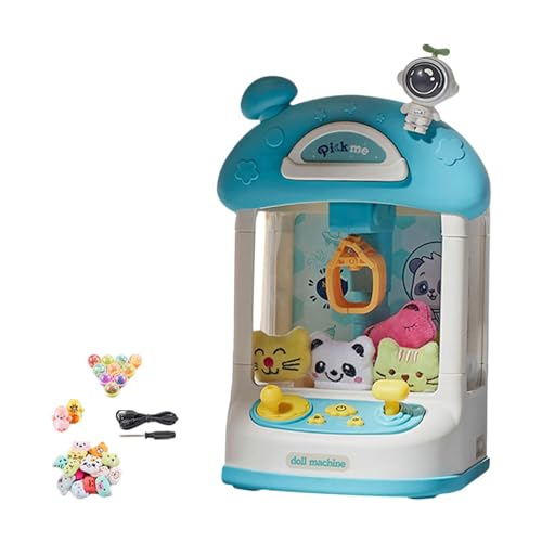 Qianly Kinder-Klauenautomat für Süßigkeitenpreise, Spender mit Musik und Lichtern für den Innenbereich, spannendes Rollenspiel für Jungen und Mädchen, von Qianly