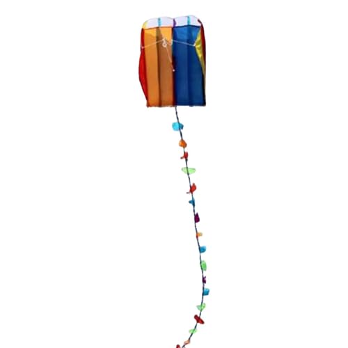 Qianly Kinder weicher Kite Sport Kite Flying Toy Outdoor -Spielzeug für Reisetharten Kinder über 7 Jahre alt von Qianly