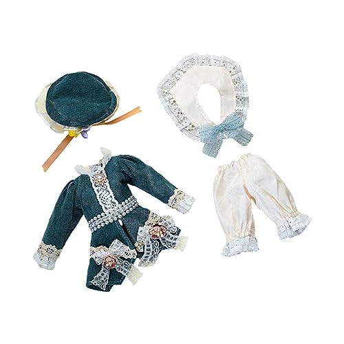Qianly Kleid für 1/6 BJD Puppe 12 Zoll Mädchenpuppenrock, Handgemachtes, Einfach zu Tragen, Geburtstagsgeschenke, 30cm Mädchenpuppenkleid, Stil d Qianly Kleid für 1/6 BJD Puppe 12 Zoll Mädchenpuppenrock, Handgemachtes, Einfach zu Tragen, Geburtstagsgeschenke, 30cm Mädchenpuppenkleid, Stil d von Qianly