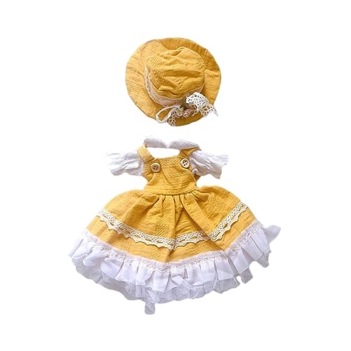 Qianly Kleid für 1/6 BJD Puppe 12 Zoll Mädchenpuppenrock, Handgemachtes, Einfach zu Tragen, Geburtstagsgeschenke, 30cm Mädchenpuppenkleid, Stil z Qianly Kleid für 1/6 BJD Puppe 12 Zoll Mädchenpuppenrock, Handgemachtes, Einfach zu Tragen, Geburtstagsgeschenke, 30cm Mädchenpuppenkleid, Stil z von Qianly