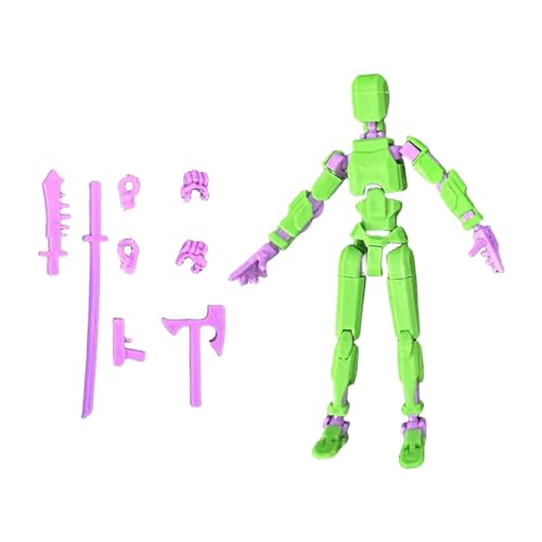 Qianly Komplettes Mechanisches Mobiles Spielzeug, Mehrgelenkroboter für von Qianly