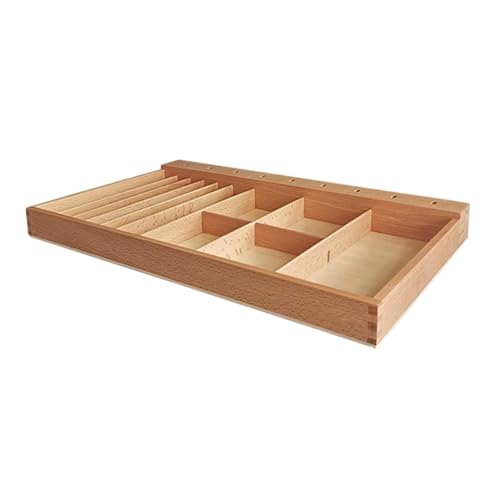Qianly Lehrmittelbox Aus Holz, Tragbar, Rechteckig, für Schmuck, Kleine Puzzles, von Qianly