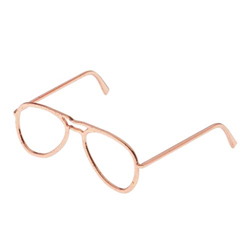 Qianly Leichtmetallglasrahmen Im Maßstab 1/6 für 12 "weibliche Und Männliche Actionfiguren, Rosegold, 2,4 x 2,3 cm Qianly Leichtmetallglasrahmen Im Maßstab 1/6 für 12 "weibliche Und Männliche Actionfiguren, Rosegold, 2,4 x 2,3 cm von Qianly