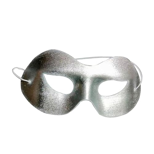 Qianly Maskerade-Maske, Valentinstag-Geschenke für Sie, Frauen, Männer, Prinz-Maske, Kostüm-Maske, Cosplay-Requisiten für Club-Neujahrsfeiertage, Silber von Qianly