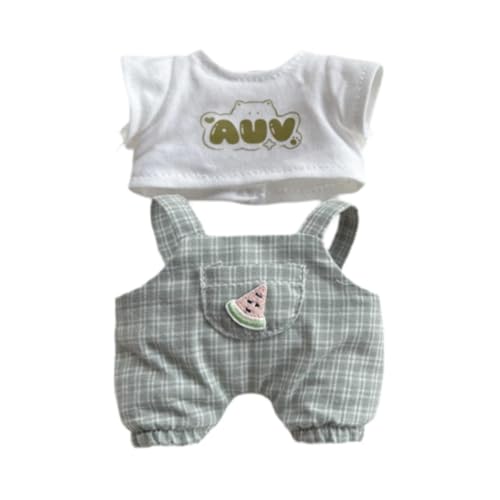 Qianly Mini 6 Zoll Puppenkleidung, Puppenhosen Outfits, Kostüme, Geburtstagsgeschenk, T Shirts, Mädchen Puppenkleidung, Anziehsachen für Anhängerpuppenkinder, B Qianly Mini 6 Zoll Puppenkleidung, Puppenhosen Outfits, Kostüme, Geburtstagsgeschenk, T Shirts, Mädchen Puppenkleidung, Anziehsachen für Anhängerpuppenkinder, B von Qianly