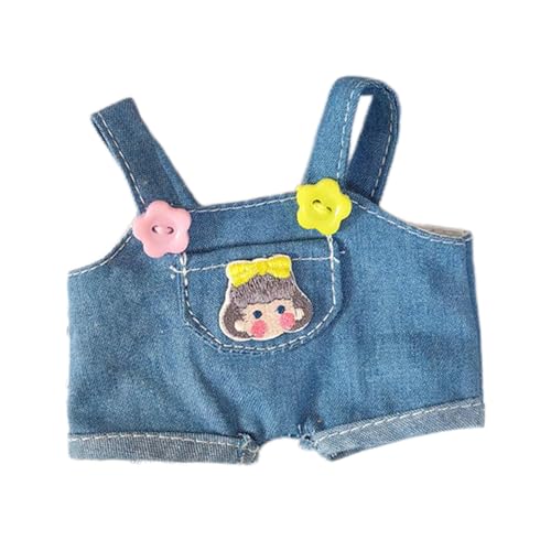Qianly Mini 6 Zoll Puppenkleidung,Mädchen Puppenkleidung,Süße Puppenkleidung,Puppenhose Outfits für Kinder, Mädchen Overalls von Qianly