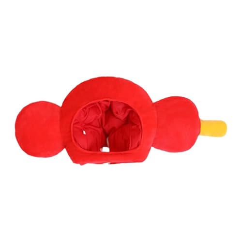 Qianly Plüschhut, Kopfschmuck, Kopfbedeckung für Rollenspiele, Abschlussfeier, Maskenball, Urlaub von Qianly