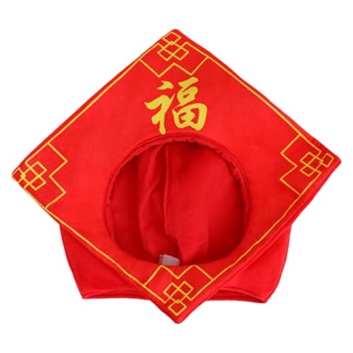 Qianly Plüschhut Fu Charakter Kopfbedeckung für Rollenspiele Maskenball Festival von Qianly