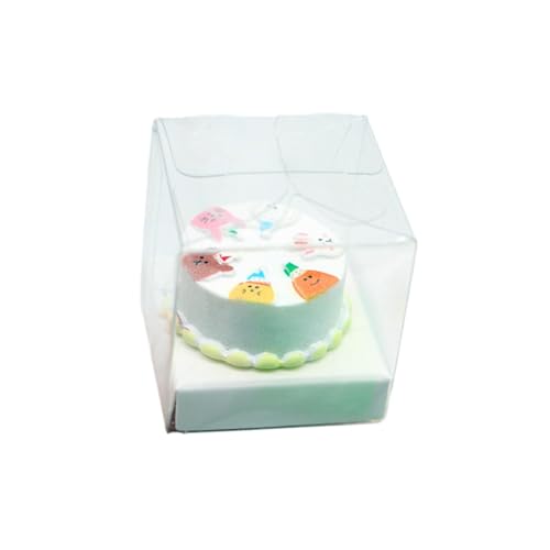 Qianly Puppenhaus Kuchen Spielset Im Maßstab 1:12 mit Aufbewahrungsbox von Qianly