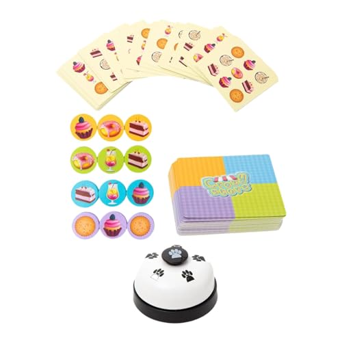 Qianly Puzzlespiel, Holz-Matching-Spiel mit Glocke, analytisches Lernspielzeug, sensorisches Spielzeug für Kinder, Geschenk zum Kindertag von Qianly