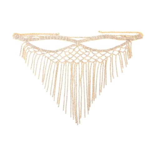 Qianly Quaste Maskerade Maske Gesicht Kette Kostüm Maske Quaste Schleier für Karneval, Golden Qianly Quaste Maskerade Maske Gesicht Kette Kostüm Maske Quaste Schleier für Karneval, Golden von Qianly