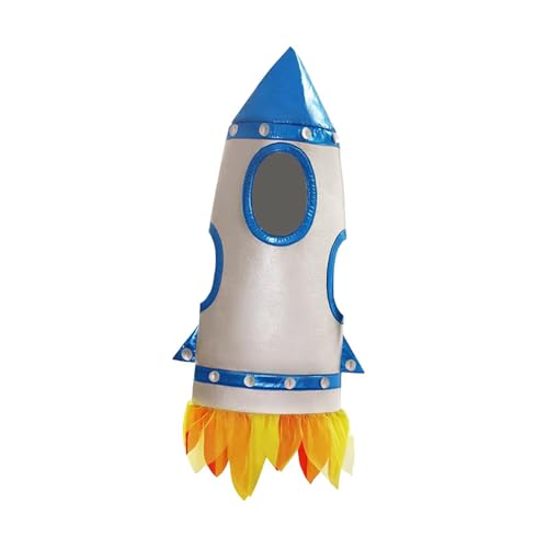 Qianly Raketship Kostüm für Kinder Bodysuit für Themenparty Halloween, L Qianly Raketship Kostüm für Kinder Bodysuit für Themenparty Halloween, L von Qianly