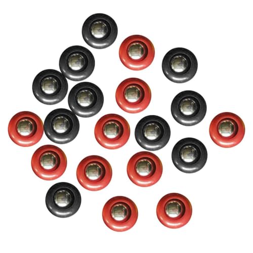Qianly Shuffleboard Pucks Set Tischspiel Rolling Beads Roll Beads Spielzeug Brettspiel Rolling Balls, 20 Stück 2 X 1.56 cm von Qianly