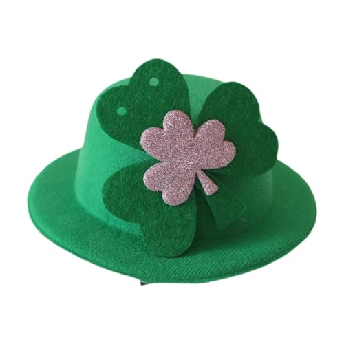 Qianly St. Patrick's Day Hut Top Hut für Karneval Dress -up Feier, Grün Rosa Qianly St. Patrick's Day Hut Top Hut für Karneval Dress -up Feier, Grün Rosa von Qianly