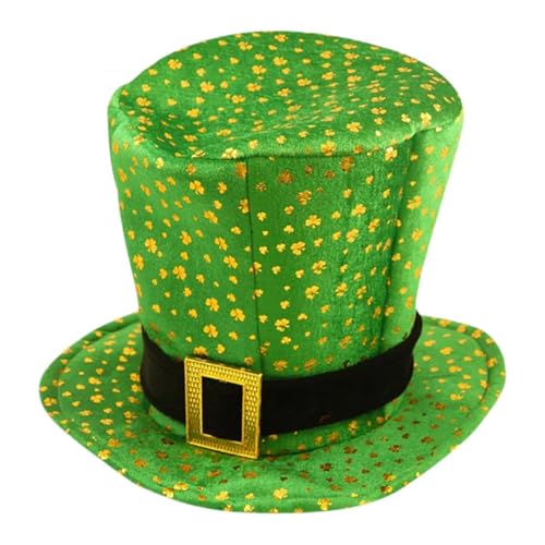 Qianly St. Patrick's Day Hut Toper Hut für Karnevalsbühne Performance, Style A Qianly St. Patrick's Day Hut Toper Hut für Karnevalsbühne Performance, Style A von Qianly