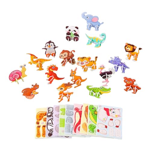 Qianly Themenbezogene 3D Puzzles Montessori Spielzeug für Partygeschenke Im von Qianly