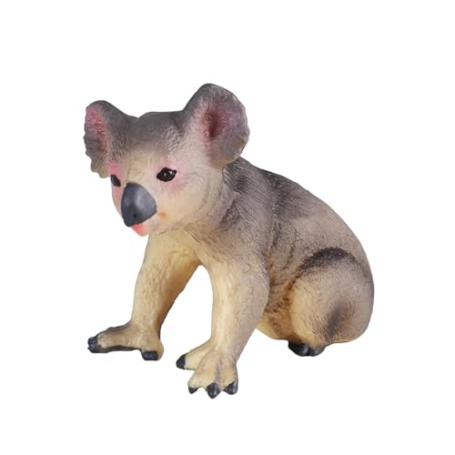 Qianly Tierfiguren, Modell, PVC-Tierfigur, handbemalt, Sammlung, realistische, detaillierte Actionfiguren, Miniatur-Tierspielzeug, Koala von Qianly