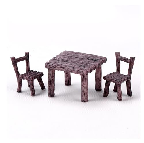 Mikro Landschaft Garden Möbel Ornamente 3 Stück/Set Braun Mini Tisch und Stuhl 1/12 Puppenhaus Zubehör Fairy Garden Mini Dekorative Tisch-Stuhl Fee Garten Mini Simulation Dekoration Möbel Mikro Landschaft Garden Möbel Ornamente 3 Stück/Set Braun Mini Tisch und Stuhl 1/12 Puppenhaus Zubehör Fairy Garden Mini Dekorative Tisch-Stuhl Fee Garten Mini Simulation Dekoration Möbel von Qiantull