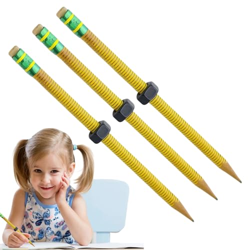 3pcs ADHS Zappelstift, Strukturierter Sensorikstift, Stifthülle Mit Gewinde Und Schrauben Für Kinder Erwachsene Für Konzentration, Sensorische Entspannung, Angst Und Ruhiges Zappeln Im Klassenzimmer 3pcs ADHS Zappelstift, Strukturierter Sensorikstift, Stifthülle Mit Gewinde Und Schrauben Für Kinder Erwachsene Für Konzentration, Sensorische Entspannung, Angst Und Ruhiges Zappeln Im Klassenzimmer von Qidures